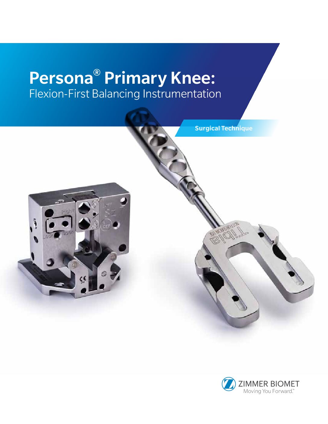 Persona primary Knee Flexion First Balancing Instrumentation