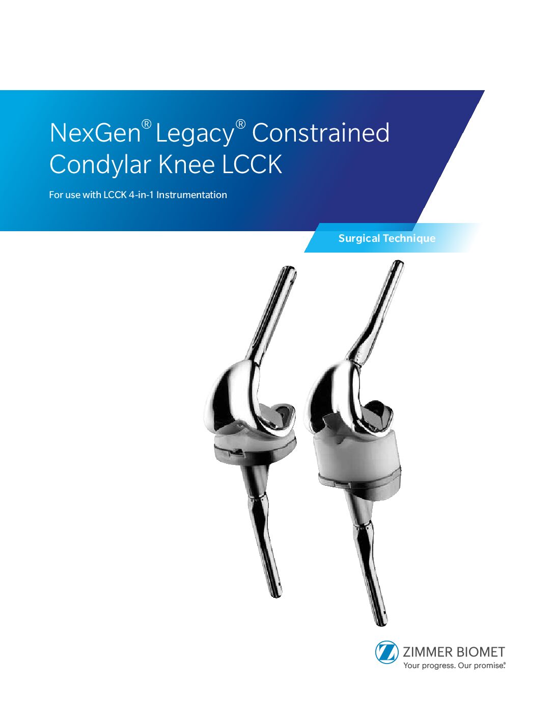 Nexgen LCCK 4-in 1 Knee Revision System